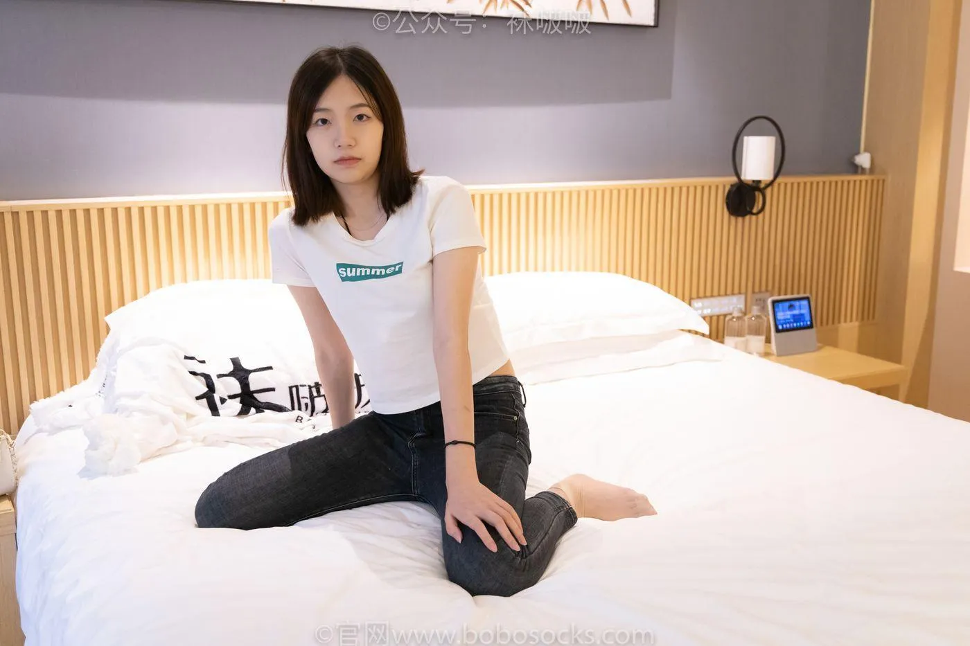 [BoBoSocks袜啵啵]NO.063 小甜豆-平底鞋、短肉丝 [155P]插图5